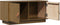 vidaXL - Tv-meubel - 80x34x40 - cm - massief - grenenhout - honingbruin