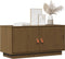 vidaXL - Tv-meubel - 80x34x40 - cm - massief - grenenhout - honingbruin