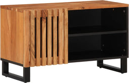 vidaXL - Tv-meubel - 80x34x46 - cm - massief - acaciahout