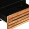 vidaXL - Tv-meubel - 80x34x46 - cm - massief - acaciahout