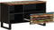 vidaXL - Tv-meubel - 80x34x46 - cm - massief - acaciahout