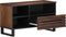 vidaXL - Tv-meubel - 80x34x46 - cm - massief - mangohout - bruin