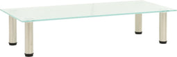 vidaXL - Tv-meubel - 80x35x17 - cm - gehard - glas - mat