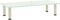 vidaXL - Tv-meubel - 80x35x17 - cm - gehard - glas - mat