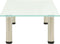 vidaXL - Tv-meubel - 80x35x17 - cm - gehard - glas - mat