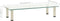 vidaXL - Tv-meubel - 80x35x17 - cm - gehard - glas - transparant
