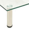 vidaXL - Tv-meubel - 80x35x17 - cm - gehard - glas - transparant