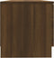 vidaXL - Tv-meubel - 80x35x36,5 - cm - bewerkt - hout - bruin - eikenkleur
