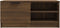 vidaXL - Tv-meubel - 80x35x36,5 - cm - bewerkt - hout - bruin - eikenkleur