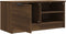 vidaXL - Tv-meubel - 80x35x36,5 - cm - bewerkt - hout - bruin - eikenkleur