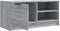 vidaXL - Tv-meubel - 80x35x36,5 - cm - bewerkt - hout - grijs - sonoma - eikenkleurig