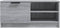 vidaXL - Tv-meubel - 80x35x36,5 - cm - bewerkt - hout - grijs - sonoma - eikenkleurig