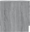 vidaXL - Tv-meubel - 80x35x36,5 - cm - bewerkt - hout - grijs - sonoma - eikenkleurig