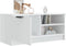 vidaXL - Tv-meubel - 80x35x36,5 - cm - bewerkt - hout - hoogglans - wit