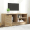 vidaXL - Tv-meubel - 80x35x36,5 - cm - bewerkt - hout - sonoma - eikenkleurig