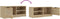 vidaXL - Tv-meubel - 80x35x36,5 - cm - bewerkt - hout - sonoma - eikenkleurig