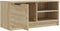 vidaXL - Tv-meubel - 80x35x36,5 - cm - bewerkt - hout - sonoma - eikenkleurig