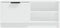 vidaXL - Tv-meubel - 80x35x36,5 - cm - bewerkt - hout - wit