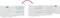 vidaXL - Tv-meubel - 80x35x36,5 - cm - bewerkt - hout - wit