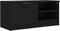 vidaXL - Tv-meubel - 80x35x36,5 - cm - bewerkt - hout - zwart