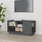 vidaXL - Tv-meubel - 80x35x40,5 - cm - massief - grenenhout - grijs