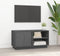 vidaXL - Tv-meubel - 80x35x40,5 - cm - massief - grenenhout - grijs