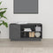 vidaXL - Tv-meubel - 80x35x40,5 - cm - massief - grenenhout - grijs