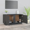 vidaXL - Tv-meubel - 80x35x40,5 - cm - massief - grenenhout - grijs