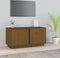 vidaXL - Tv-meubel - 80x35x40,5 - cm - massief - grenenhout - honingbruin