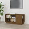 vidaXL - Tv-meubel - 80x35x40,5 - cm - massief - grenenhout - honingbruin