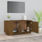 vidaXL - Tv-meubel - 80x35x40,5 - cm - massief - grenenhout - honingbruin