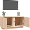 vidaXL - Tv-meubel - 80x35x40,5 - cm - massief - grenenhout