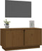 vidaXL - Tv-meubel - 80x35x40,5 - cm - massief - grenenhout - honingbruin