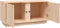 vidaXL - Tv-meubel - 80x35x40,5 - cm - massief - grenenhout