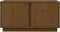 vidaXL - Tv-meubel - 80x35x40,5 - cm - massief - grenenhout - honingbruin