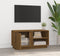 vidaXL - Tv-meubel - 80x35x40,5 - cm - massief - grenenhout - honingbruin