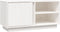 vidaXL - Tv-meubel - 80x35x40,5 - cm - massief - grenenhout - wit