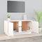 vidaXL - Tv-meubel - 80x35x40,5 - cm - massief - grenenhout - wit