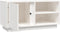 vidaXL - Tv-meubel - 80x35x40,5 - cm - massief - grenenhout - wit