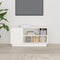 vidaXL - Tv-meubel - 80x35x40,5 - cm - massief - grenenhout - wit