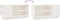 vidaXL - Tv-meubel - 80x35x40,5 - cm - massief - grenenhout - wit