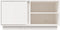 vidaXL - Tv-meubel - 80x35x40,5 - cm - massief - grenenhout - wit
