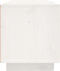 vidaXL - Tv-meubel - 80x35x40,5 - cm - massief - grenenhout - wit