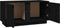 vidaXL - Tv-meubel - 80x35x40,5 - cm - massief - grenenhout - zwart