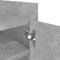 vidaXL - Tv-meubel - 80x35x40 - cm - bewerkt - hout - betongrijs