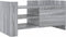 vidaXL - Tv-meubel - 80x35x40 - cm - bewerkt - hout - grijs - sonoma - eikenkleurig