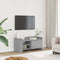 vidaXL - Tv-meubel - 80x35x40 - cm - bewerkt - hout - grijs - sonoma - eikenkleurig
