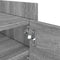 vidaXL - Tv-meubel - 80x35x40 - cm - bewerkt - hout - grijs - sonoma - eikenkleurig