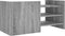 vidaXL - Tv-meubel - 80x35x40 - cm - bewerkt - hout - grijs - sonoma - eikenkleurig