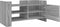 vidaXL - Tv-meubel - 80x35x40 - cm - bewerkt - hout - grijs - sonoma - eikenkleurig